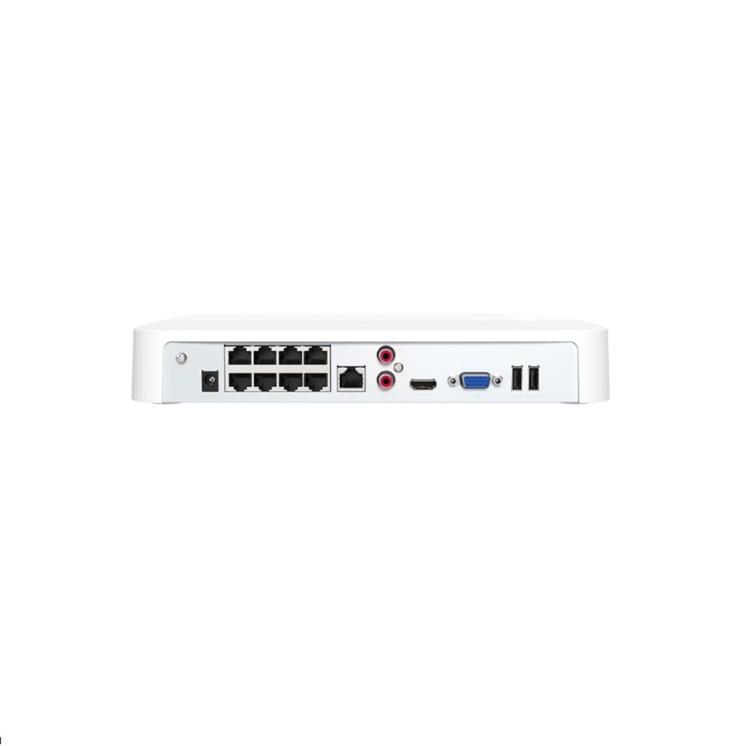 K8P 4CR Tenda Kit 8 Câmaras IP Dome IR PoE 4MP e 1 NVR PoE 4Sat