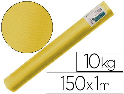 Papel Kraft Verge Amarelo Bobina 10 Kg