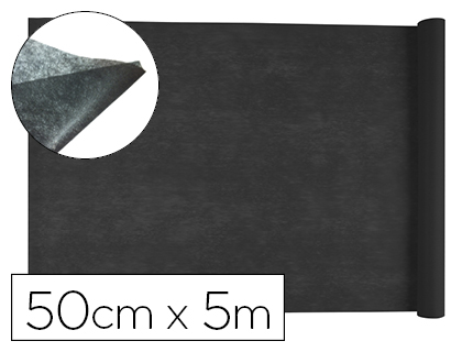 Tecido Sem Tecer 25 G/M2 Rolo de 5 Mt Preto