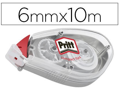 Corretor Pritt Roller Compact 6 mm X 10 M