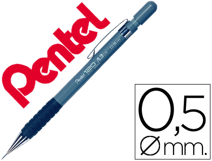 Lapiseira Pentel A315 0,5mm Cinza