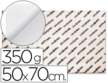 Papel Aguarela Branco 500 X 700 mm. 350 Grs/M2