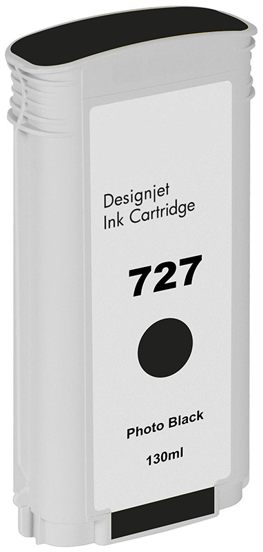 Hp 727 Preto Foto Tinteiro De Tinta Compatível B3P23A/F9J79A