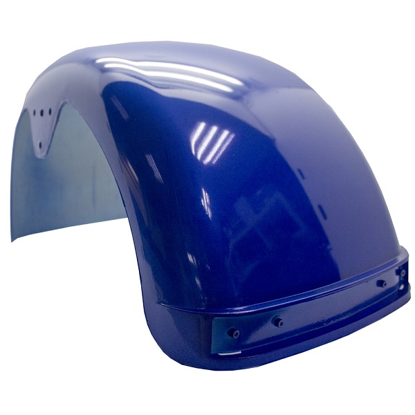 Pára-Choques Traseiro VII, X (Azul) - 