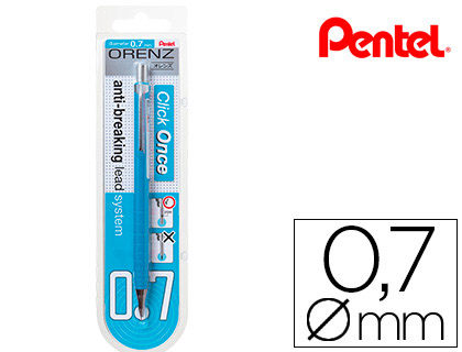 Lapiseira Pentel Orenz 0,7 mm - Azul - Em Blister de 1 Unidade