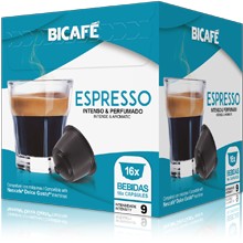 C?psulas Dolce Gusto Bicaf? (16 Unidades) Espresso