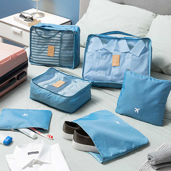 Pack de 6x Bolsas Luggan de Organização p/ Malas Viagem - INNOVAGOODS