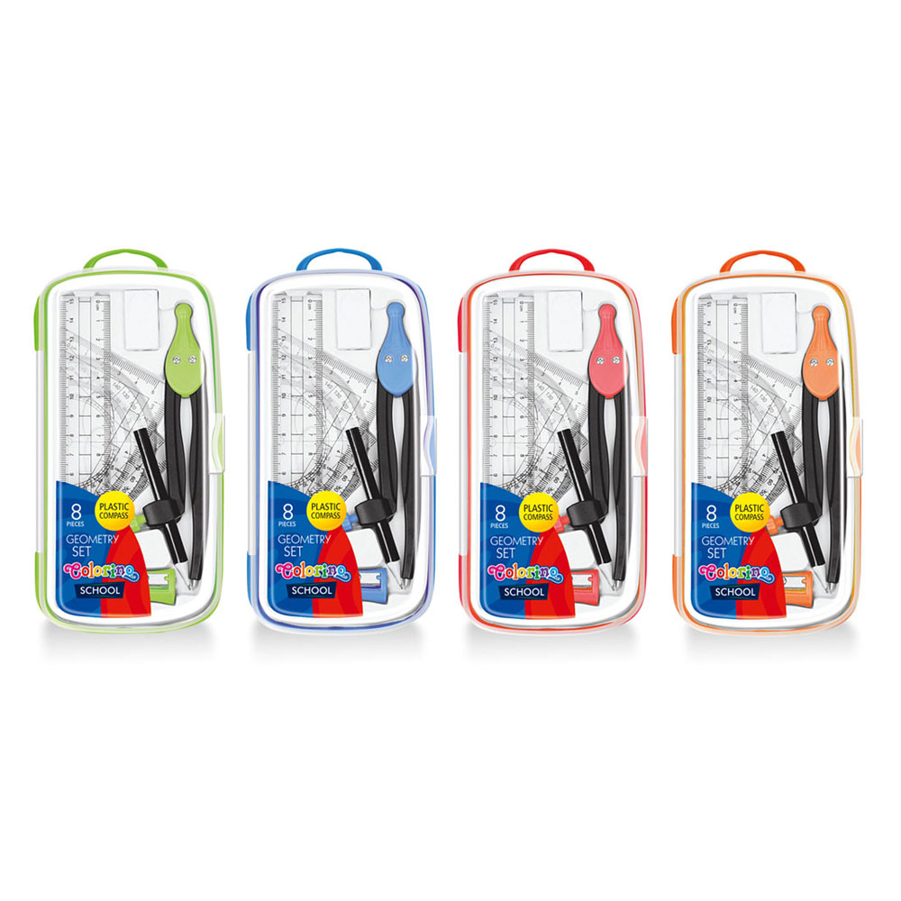 CX 12 Set Geometria 8 Pcs 4 Sort.
