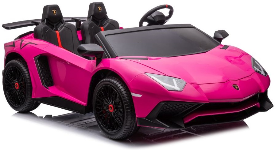 Carro Elétrico Lamborghini Aventador Roadster (Monolugar) Rosa
