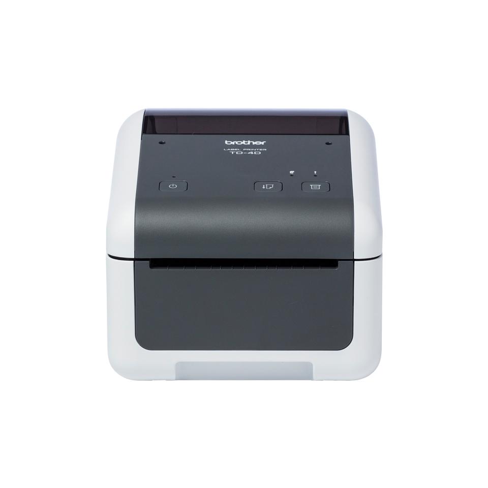 Impressora de Etiquetas e Talões Profissional Brother TD - 4520DN 108MM USB RS232 Lan