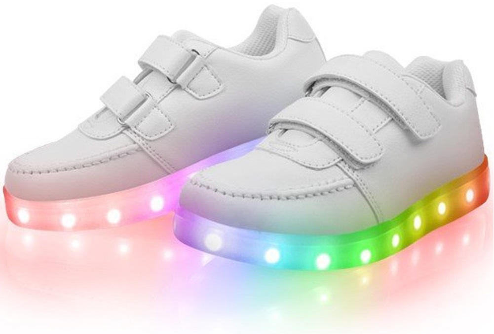 Sapatilhas DiscoSneakers c/ LEDs (Tamanho 32) - PartyFunLights