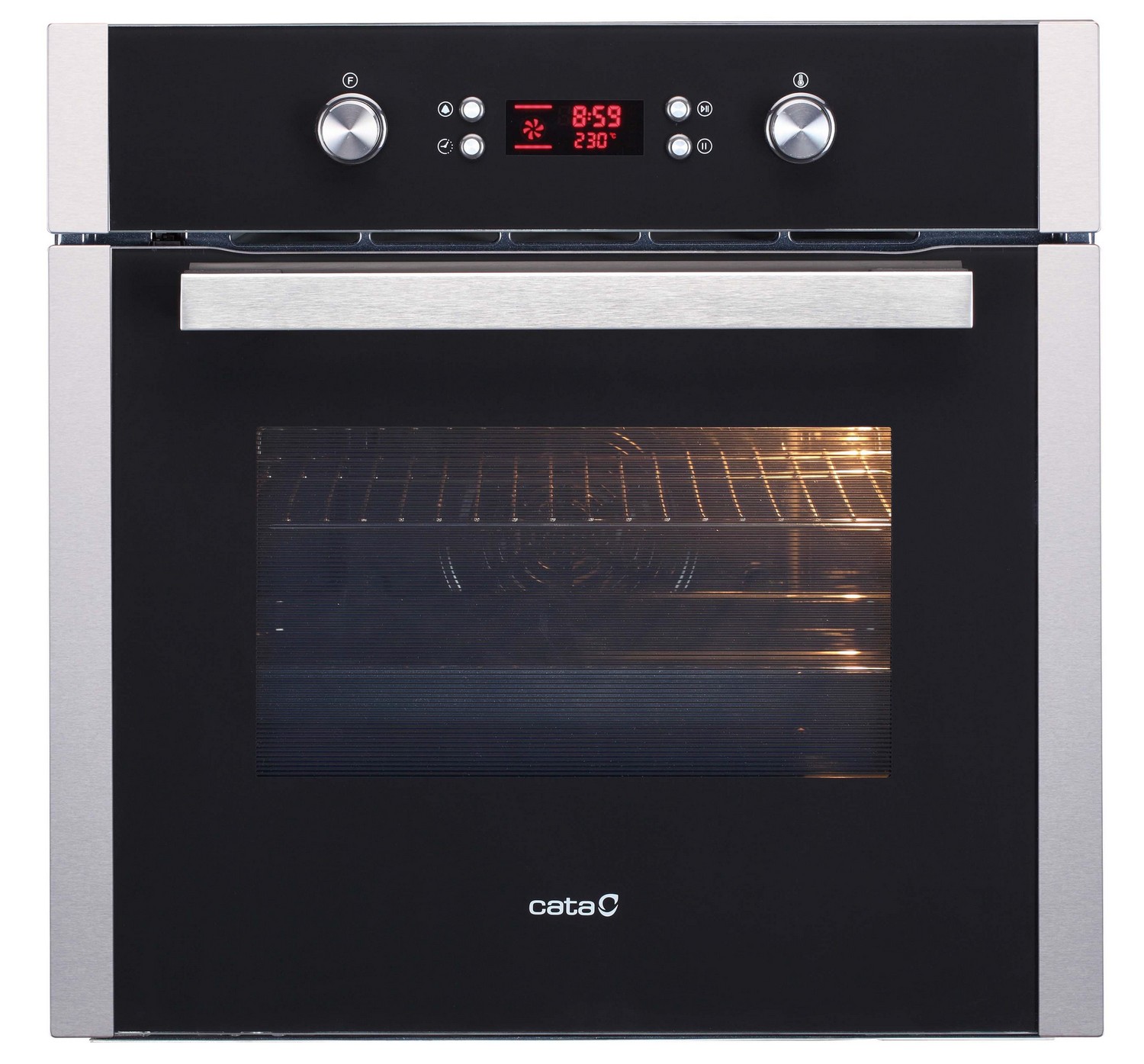 Forno Elétrico C 8110 Pyro BK 70 (Classe A) (Preto/Inox) - CATA