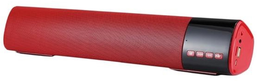SkinnyBar Bluetooth 10W 1800mAh (Vermelho) - 