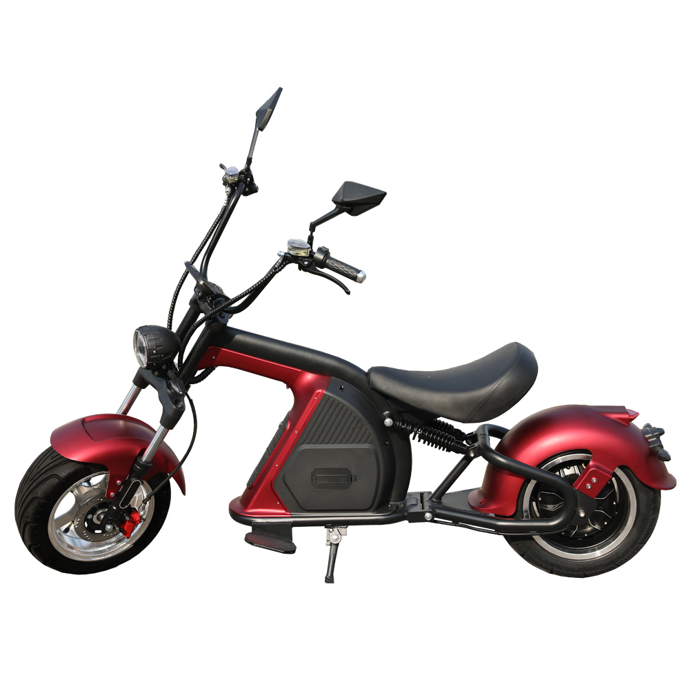 Scooter El?trica 49e 2000W / 30Ah (Vermelho) - E-CUSTOM