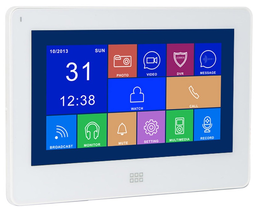 Monitor LCD 7 p/ Videoporteiro 2 Fios ES0522 - DAXIS