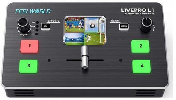 Mesa de Mistura V?deo LivePro L1 - FEELWORLD