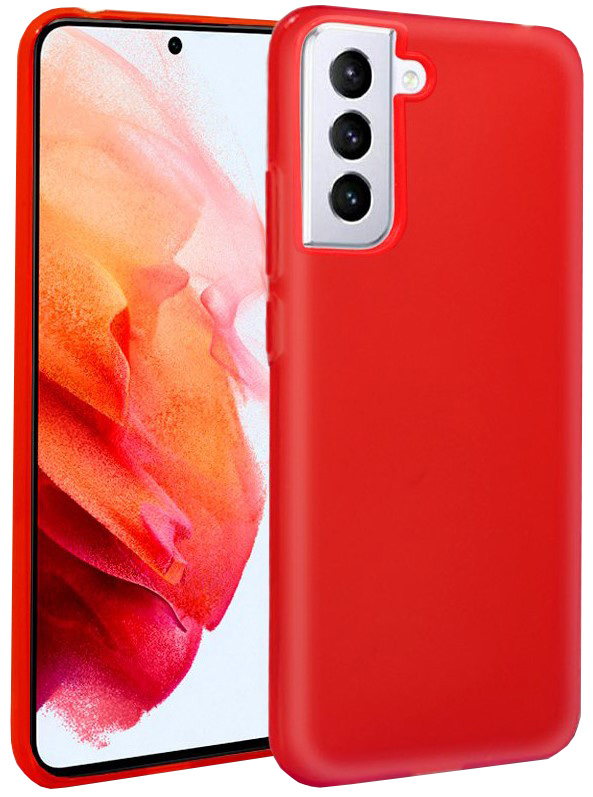 Capa Samsung G990 Galaxy S21 (Vermelho) - COOL