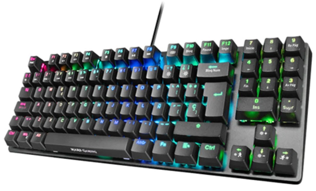 Teclado mecánico MKREVO PRO TLK RGB Outemu SQ Azul Layout PT MARS