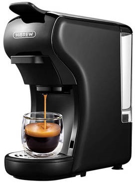 M?quina de Caf? Espresso H1A 3-EM-1 1450W (Preto) - HiBREW