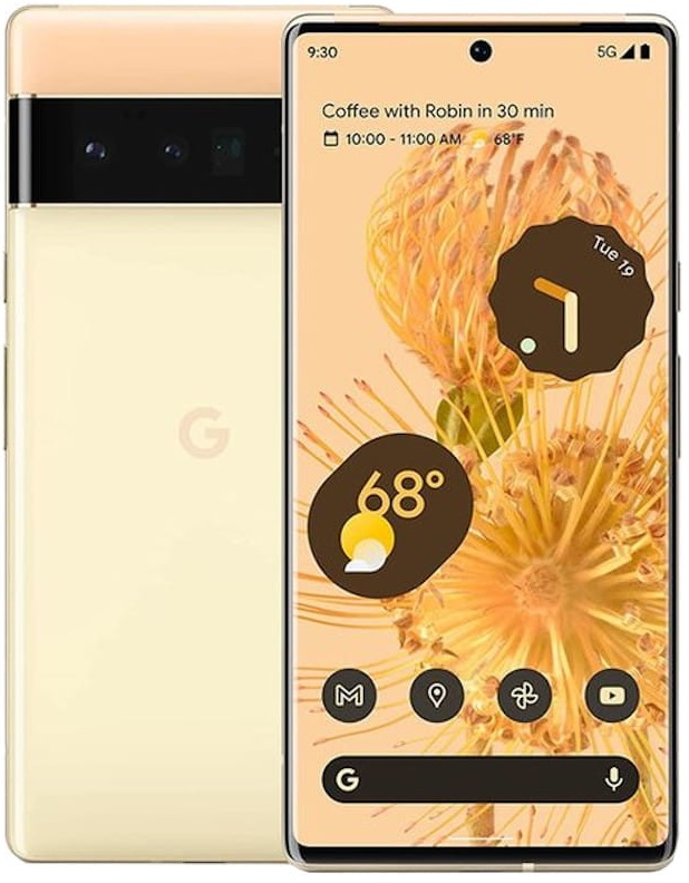 Smartphone Pixel 6 Pro 5G 6.7 12GB/128GB Dual SIM (Sunny) - GOOGLE