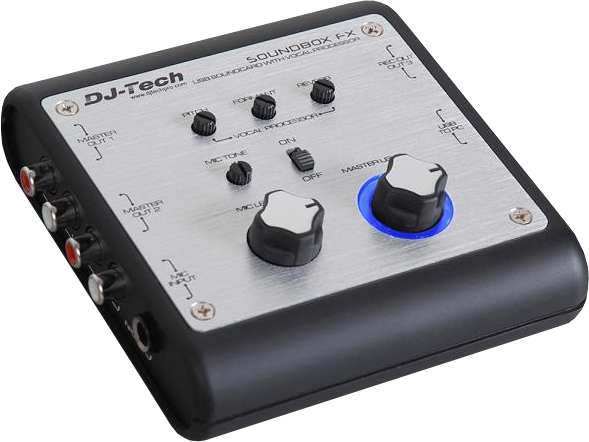 Controlador Processador Efeitos de Som 24 Bit USB - DJ-Tech