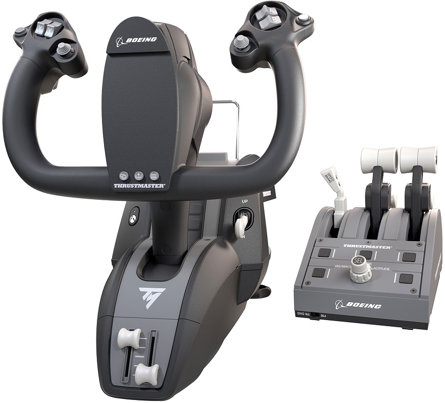 Pack Boeing Edition Manche + Alavancas/Quadrante - THRUSTMASTER