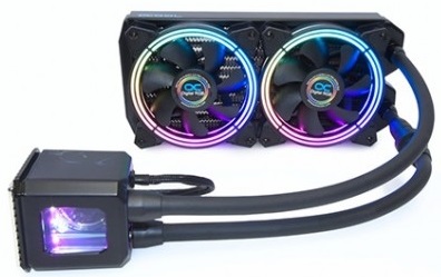 Water Cooler CPU Eisbaer Aurora 240 aRGB (Preto) - ALPHACOOL