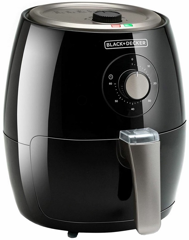 Fritadeira Air Fryer BXAF2500E 2.5L 1500W (Preto) - BLACK&DECKER