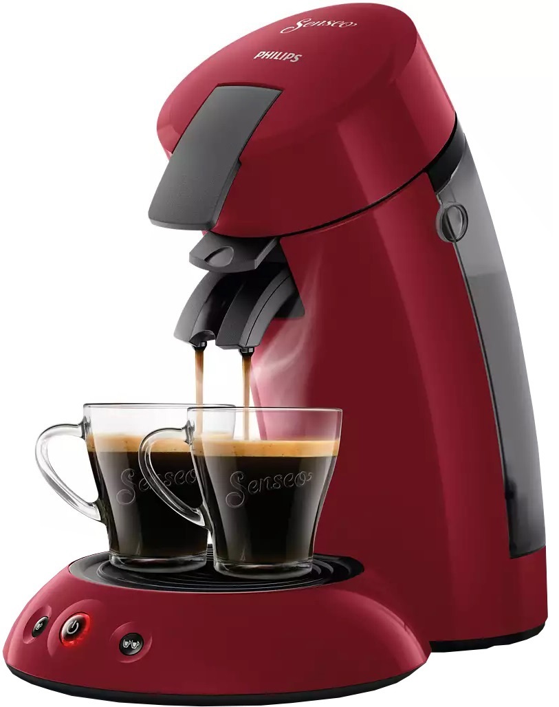 Máquina de Café Expresso SENSEO Original HD 1450W (Vermelho) - PHILIPS