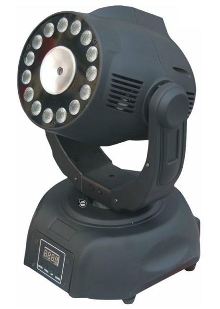 Moving Head LED 15 Canais DMX c/ Laser 60mW - AFX LIGHT