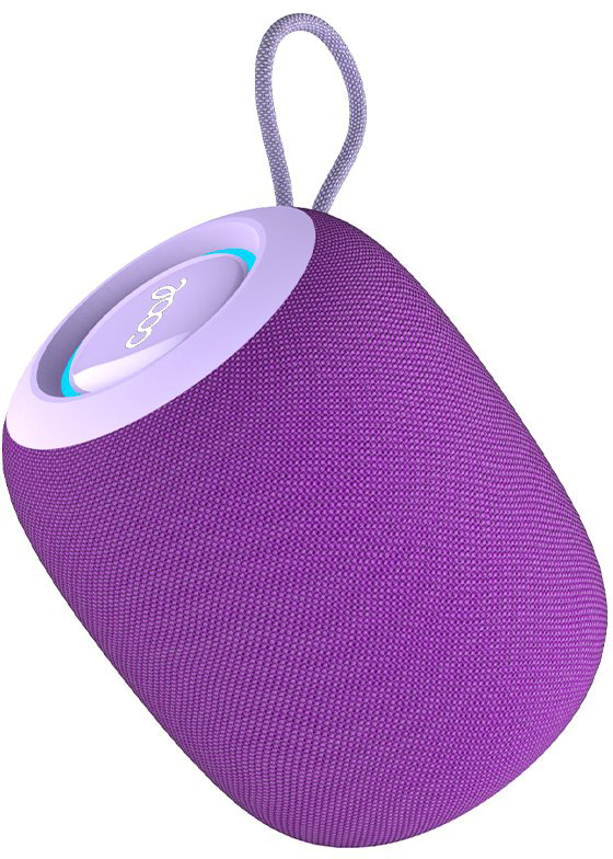 Coluna Bluetooth 6W Cord TWS (Violeta) - COOL