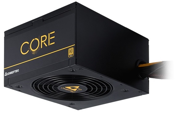 Fonte de Alimentação BBS - 600S 600W 80 Plus Gold (Preto) - CHIEFTEC