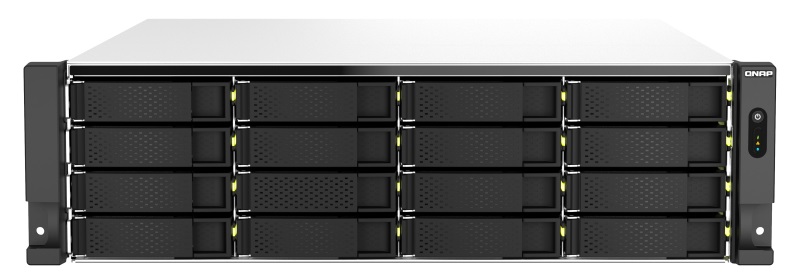 NAS Rack (3U) TS - H2287XU - RP Ethernet LAN (Preto/Branco) - QNAP