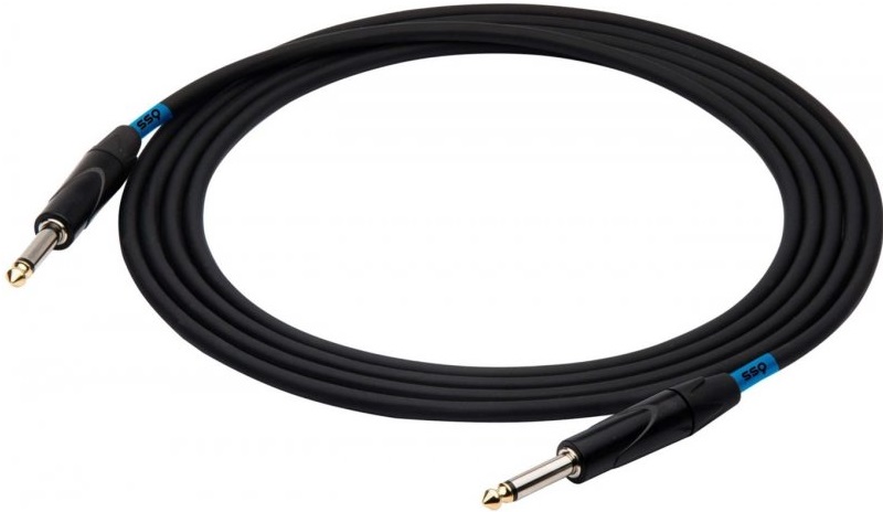 Cabo Jack Mono 6,3 mm Macho - Jack Mono 6,3 mm Macho (5mts) - SSQ