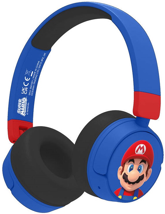 Auscultadores Bluetooth Super Mario (Azul) - OTL TECHNOLOGIES