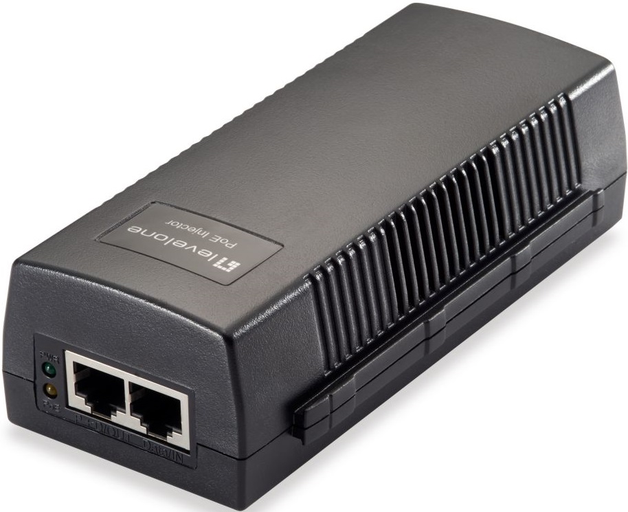 Injector Corrente PoE Fast Ethernet 30W - LEVEL ONE