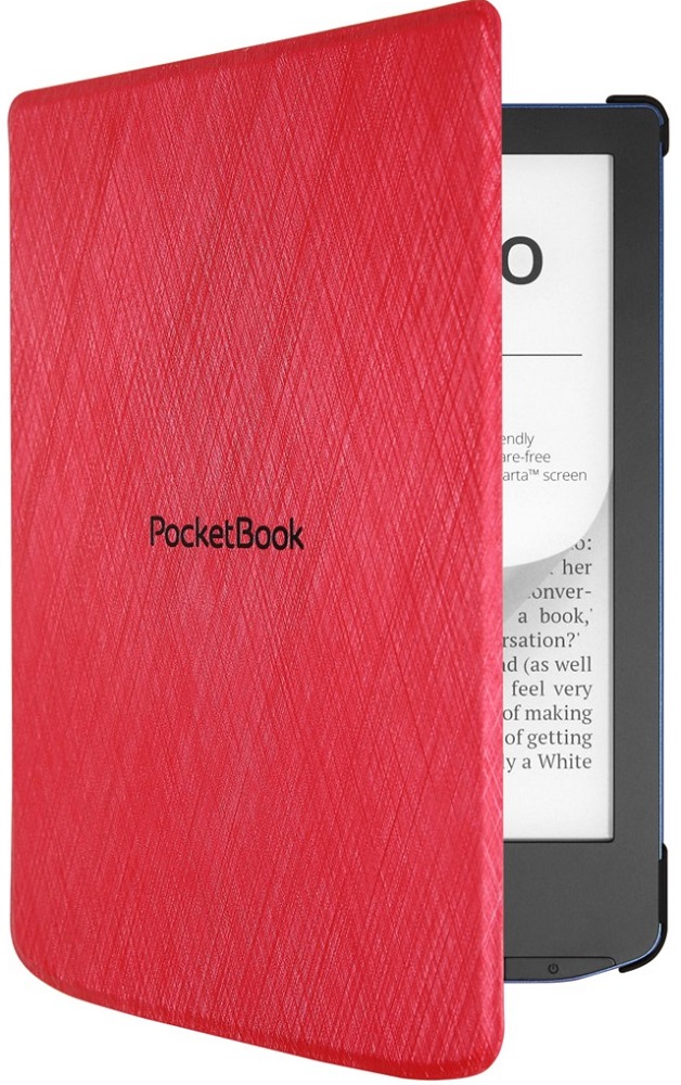 Capa E - Book Serie Shell 6 p/ Verse e Verse Pro (Vermelho) - POCKETBOOK