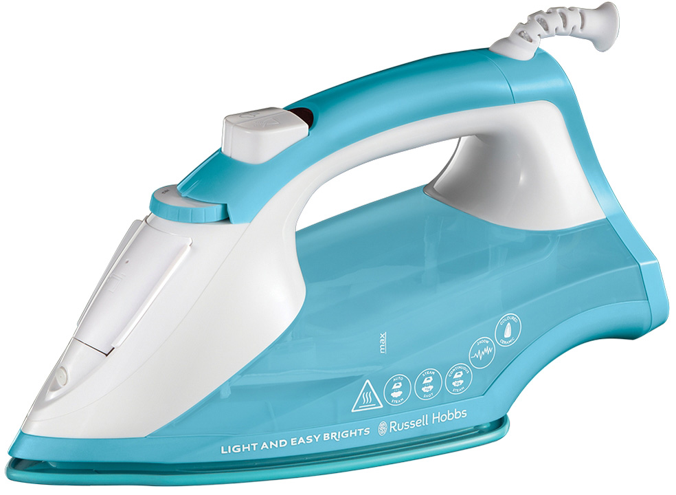Ferro a Vapor 2600W (Azul/Branco) - RUSSEL HOBBS