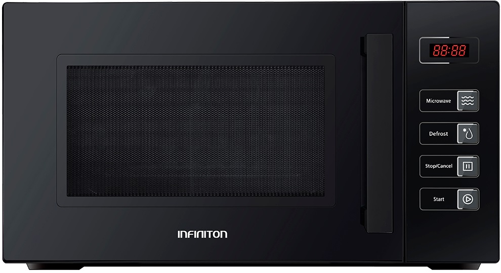 Microondas 23L 800W c/ Grill (Preto) - INFINITON