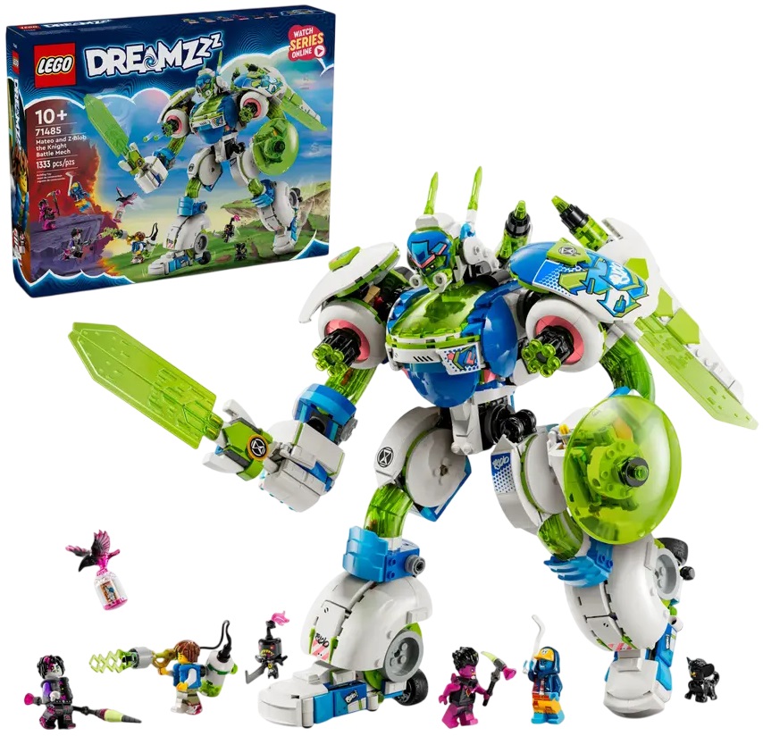 LEGO DREAMZzz: Mateo e Z - Blob, o Cavaleiro, Robô de Batalha - LEGO