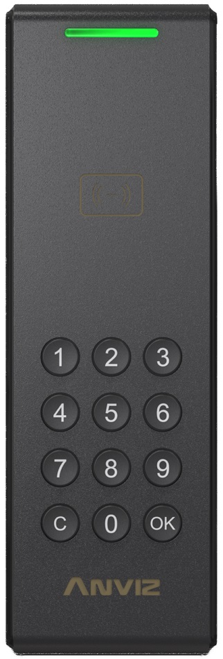 Controlo de Acesso Autónomo c/ Leitor de Cartão IP65 - ANVIZ