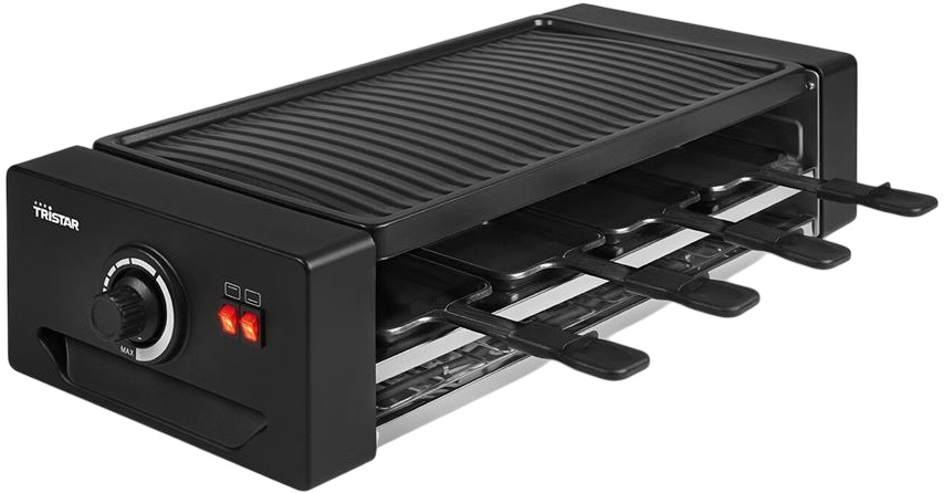 Grelhador Elétrico Raclette 1300W (Preto) - TRISTAR