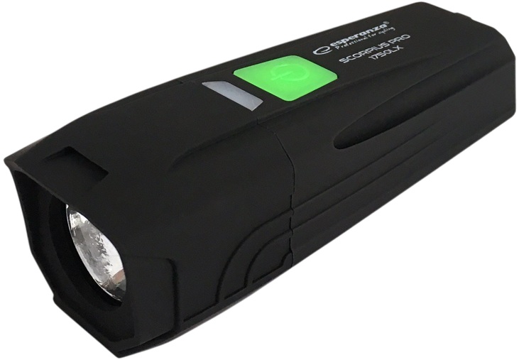 Luz Frontal LED SCORPIUS PRO 1750 LX p/ Bicicletas - ESPERANZA
