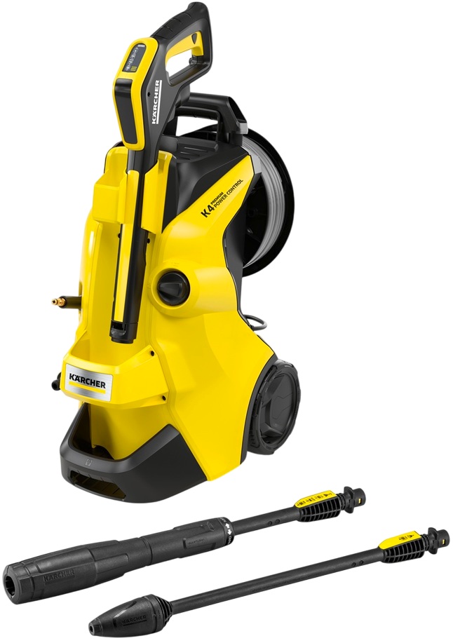 Máquina de Lavar Alta Pressão K4 Premium Power Control Flex (Amarelo) - KARCHER