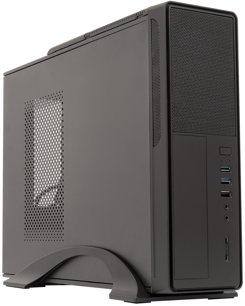 Caixa de PC Micro - ATX UK 2010 c/ Fonte de Alimentação 300W (Preto) - UNYKACH