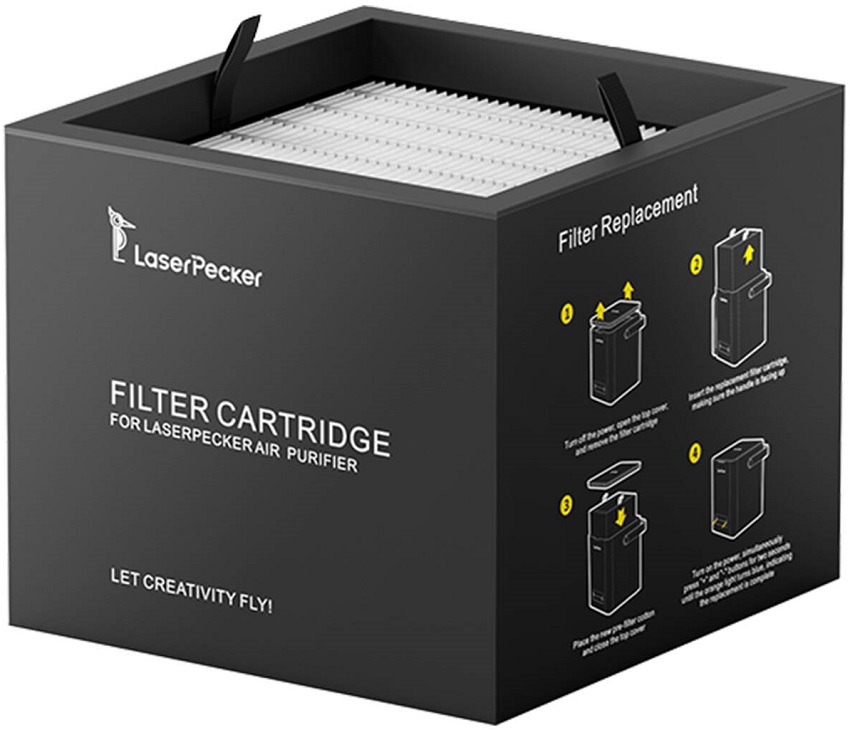 Filtro de Fumo p/ Purificador de Ar - LASERPECKER