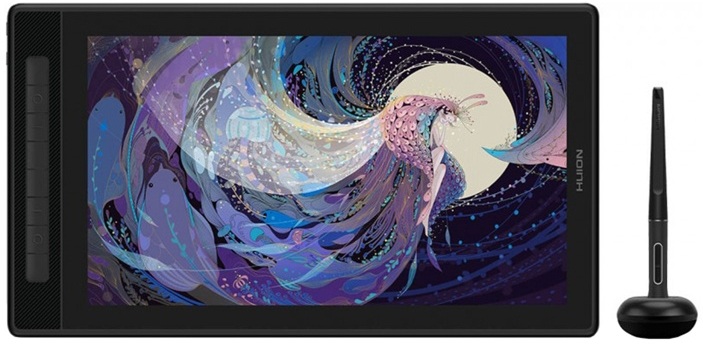 Mesa Digitalizadora 16 Kamvas Pro GT1602 Quad HD (Prateado) - HUION