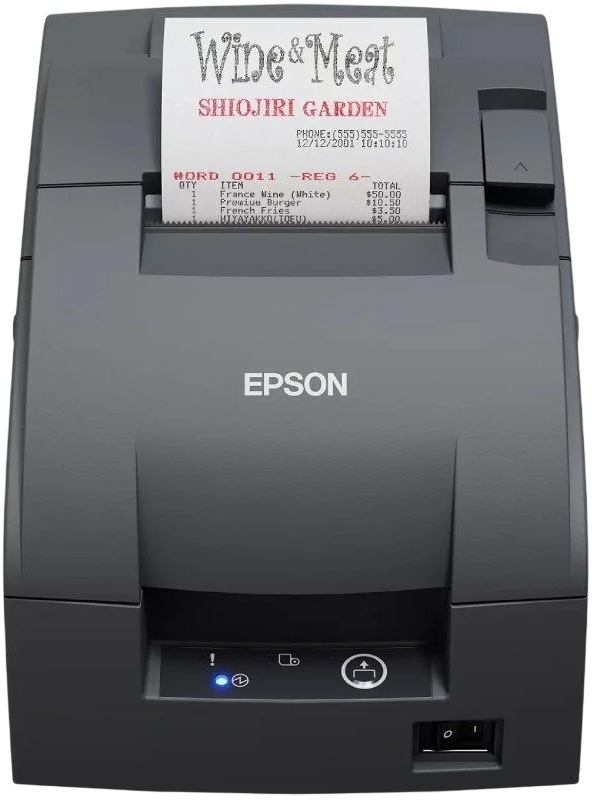 Impressora Térmica TM - U220IIB 76mm USB (Preto) - EPSON