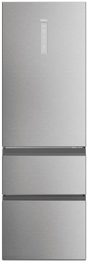 Frigorífico Combinado 3D 60 Serie 5 HTW5618DNMG 360L No Frost (Prateado) - HAIER