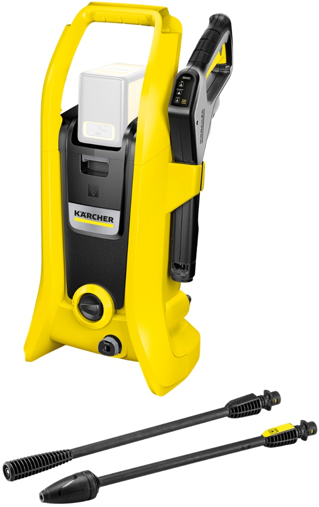 Máquina de Lavar Alta Pressão K 2 Battery (Preto/Amarelo) - KARCHER